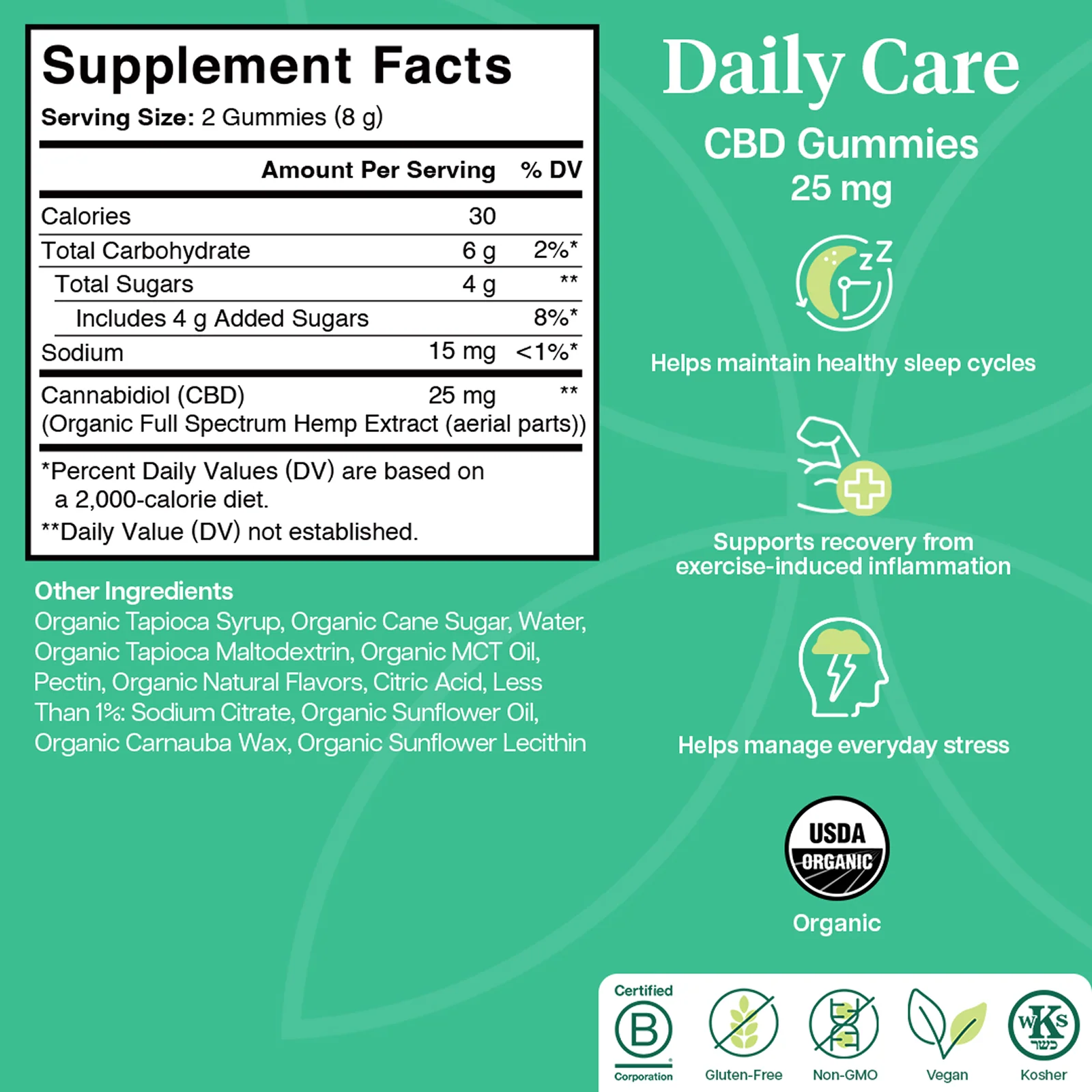 Daily Care CBD Gummies - Image 8