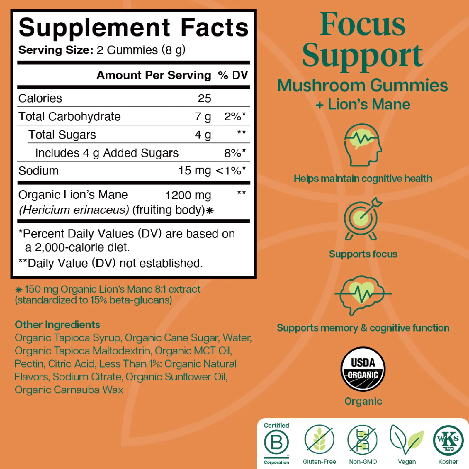 Focus Support Mushroom Gummies Bundle - Image 7